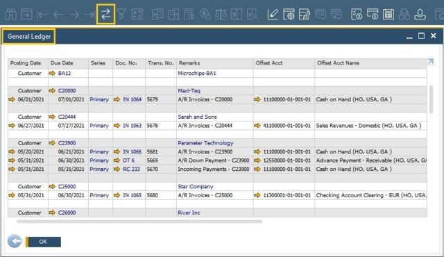 Mẹo sử dụng SAP Business One: Làm mới báo cáo với dữ liệu cập nhật tức thì 1